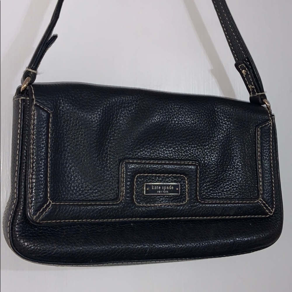 Kate spade New York leather black  shoulder bag